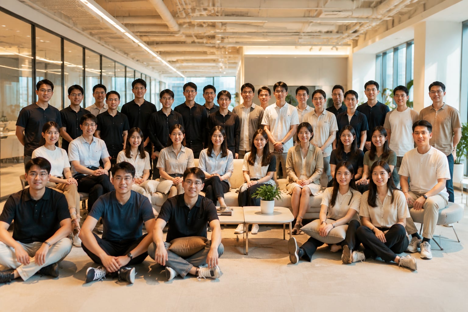 深圳龙华科技企业30人团队照实拍,车公庙摄影团队外拍