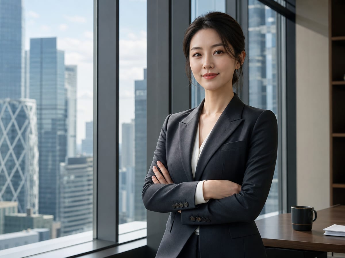 视频号封面图用专业形象照的效果分析，竖版构图的高清封面照