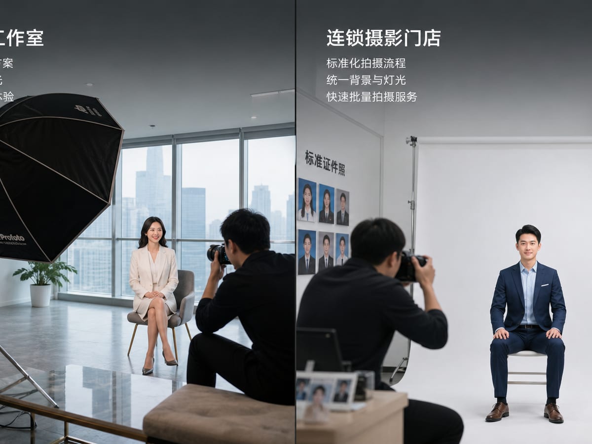 摄影机构与摄影工作室对比分析，企业客户选择摄影服务的决策参考